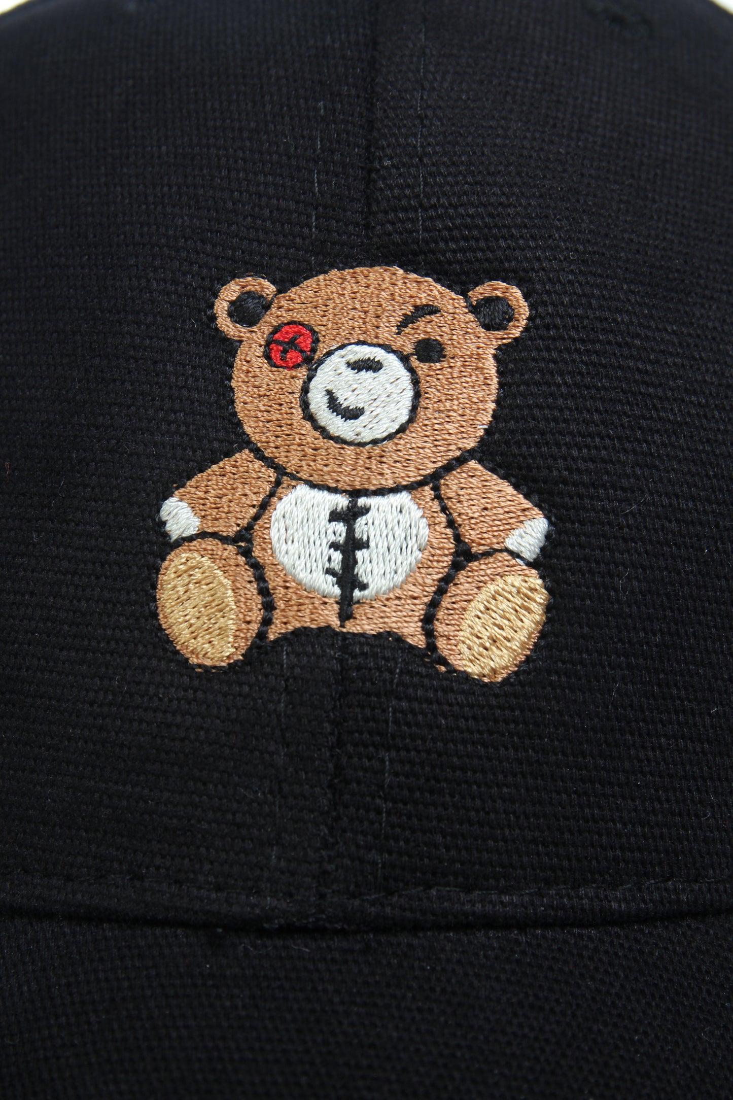 Villain Bear Rich Black Unisex Şapka